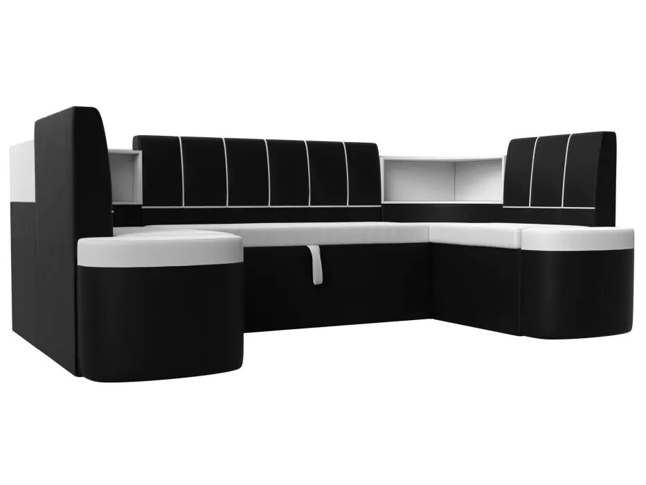 Кухонный диван П-образный Тефида Дизайн 12