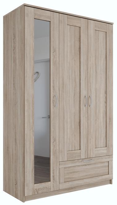 Шкаф Сириус 3-х дверный с ящиком дизайн 2