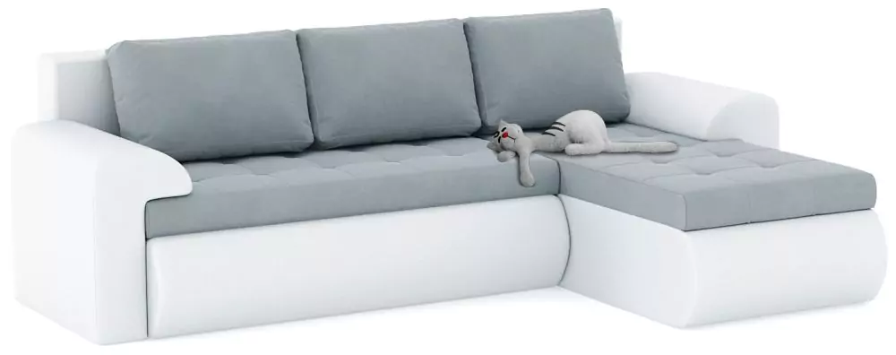 Угловой диван Кормакоф с подлокотниками дизайн 10