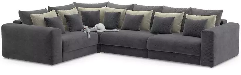 Угловой диван-кровать Мэдискона Люкс дизайн 1