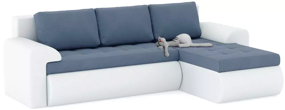 Угловой диван Кормакоф с подлокотниками дизайн 12