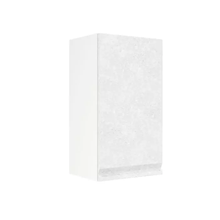 Шкаф верхний ШВ 400 "София" Бруклин (бетон белый) дизайн 1
