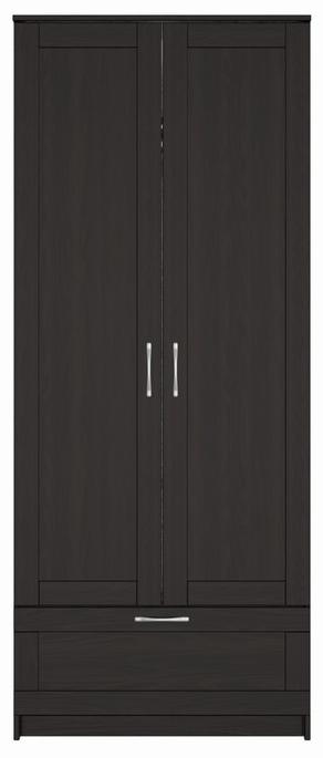 Шкаф для одежды Сириус 2-х дверный с ящиком дизайн 3