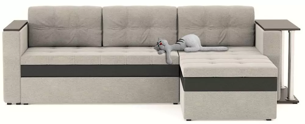 Угловой диван Атланта со столиком Дизайн 7