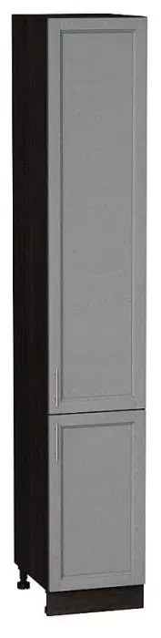 Шкаф пенал с 2-мя дверцами Сканди 400 (для верхних шкафов высотой 920) Grey Softwood/Венге