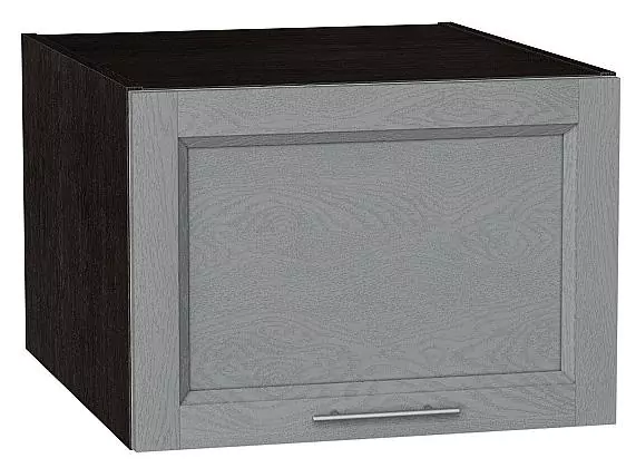 Шкаф верхний горизонтальный с увеличенной глубиной Сканди 500 Grey Softwood/Венге