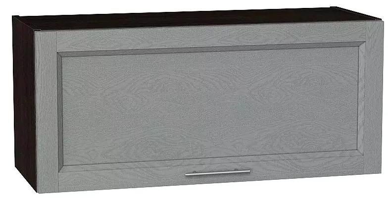 Шкаф верхний горизонтальный Сканди 800 Grey Softwood/Венге
