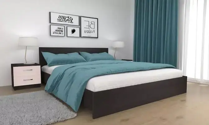 Двуспальная кровать Ронда (Бассо) КР-160 дизайн 1