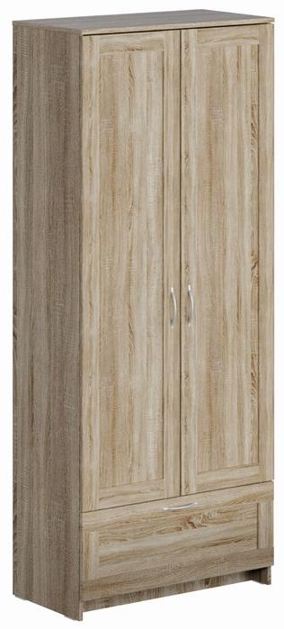 Шкаф для одежды Сириус 2-х дверный с ящиком дизайн 2