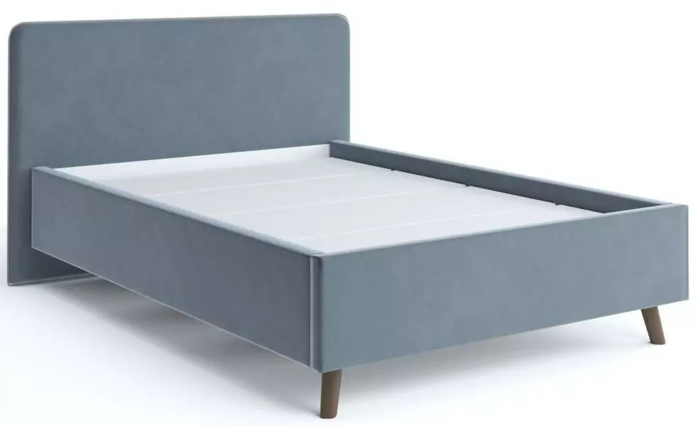 Интерьерная кровать Ванесса 140 с мягкой спинкой дизайн 5