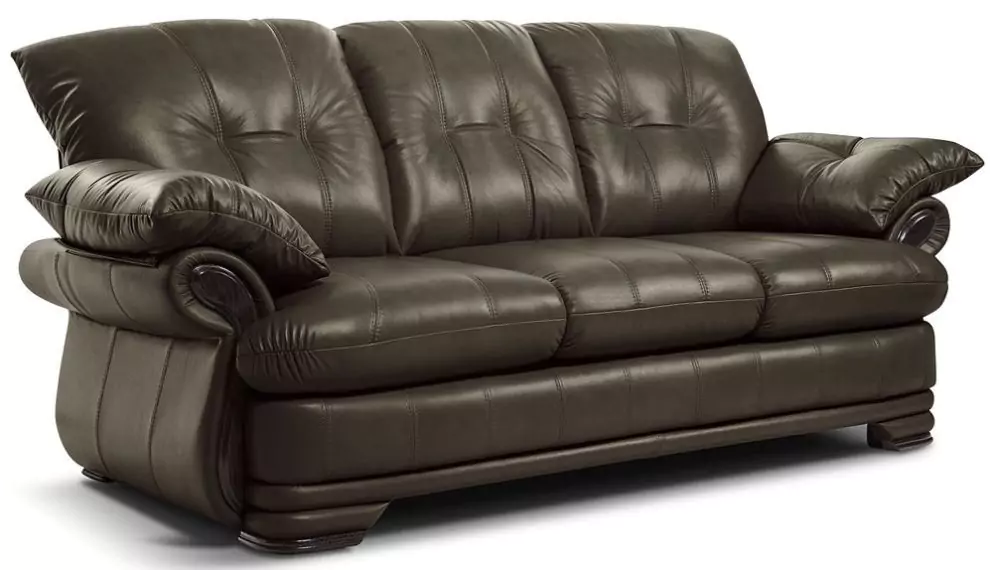 Кожаный диван Фортуна 3 дизайн 4