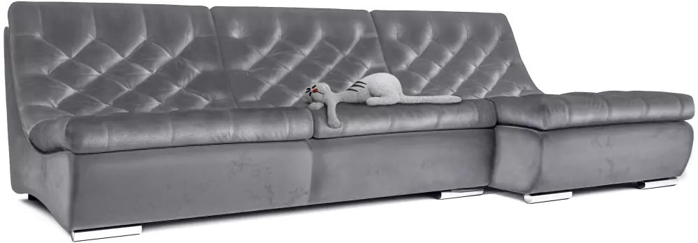 Модульный раскладной диван Релакс (Монреаль) с франц. раскладушкой, дизайн 8