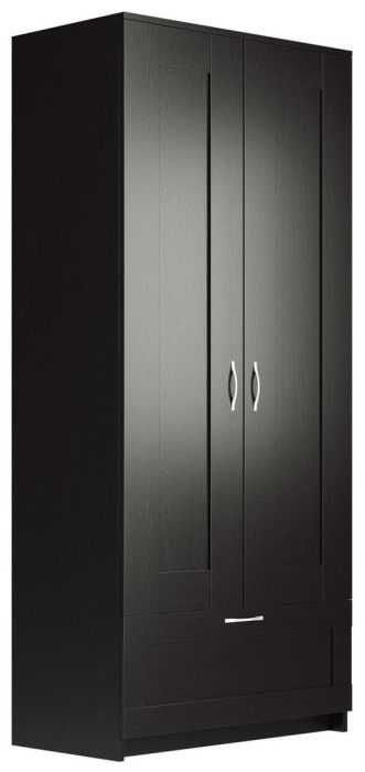 Шкаф Сириус 2-х дверный с ящиком дизайн 3
