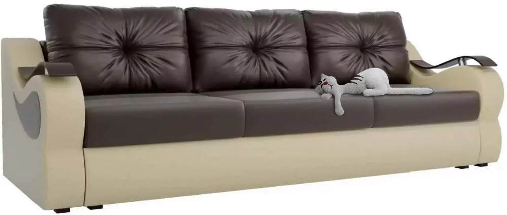 Прямой диван Меркурий еврокнижка Дизайн 4