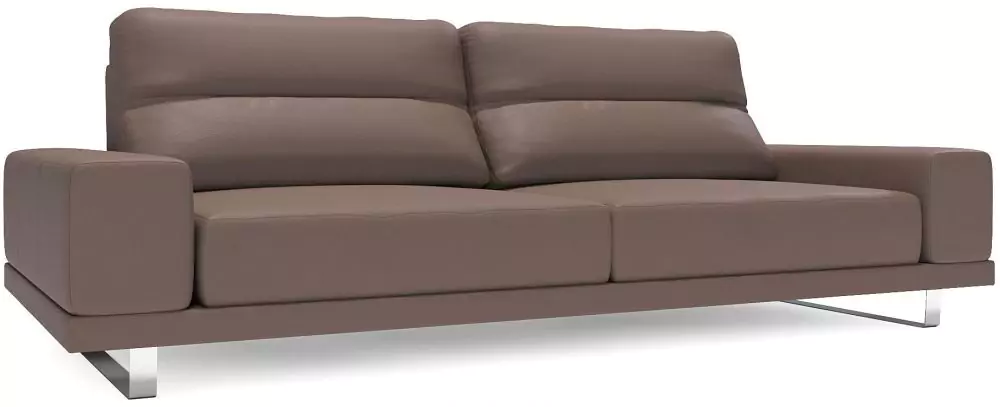 Прямой кожаный диван Рипозо (Лофт) дизайн 6