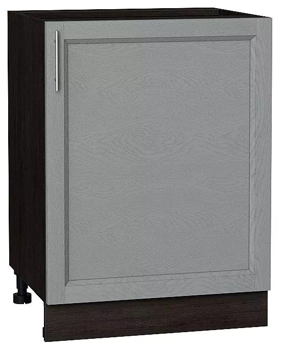 Шкаф нижний с 1-ой дверцей Сканди 600 Grey Softwood/Венге