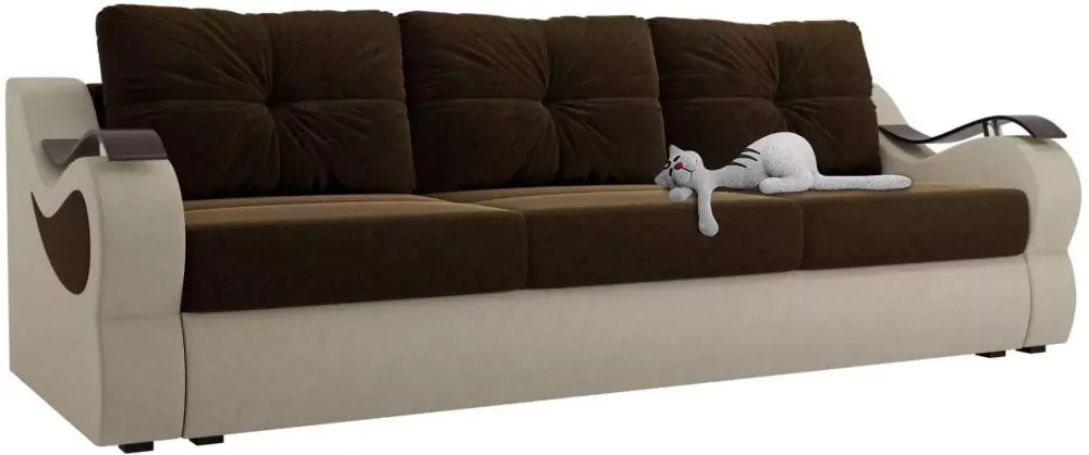 Прямой диван Меркурий еврокнижка Дизайн 15