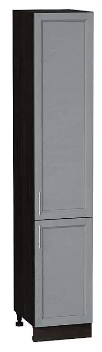 Шкаф пенал с 2-мя дверцами Сканди 400 (для верхних шкафов высотой 720) Grey Softwood/Венге