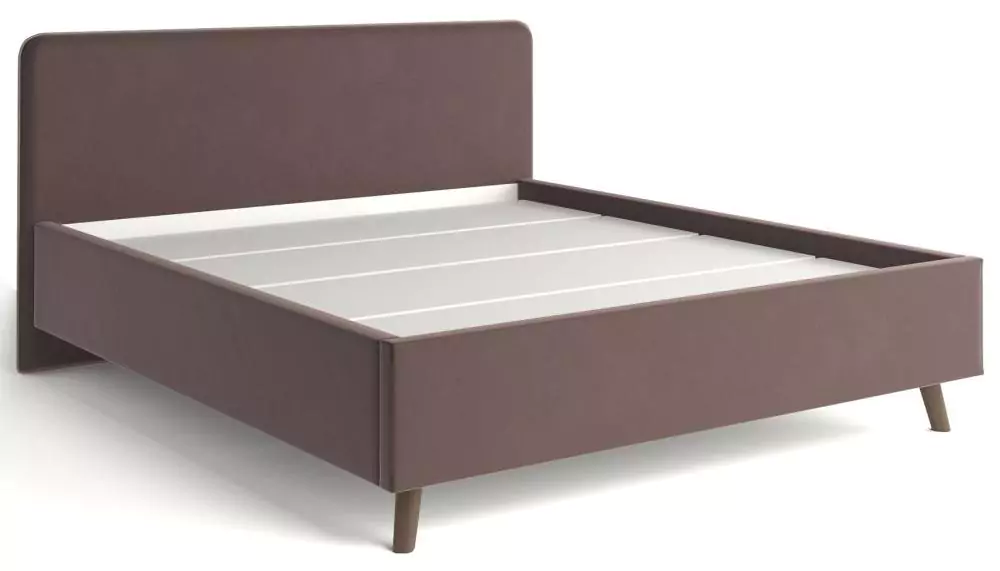 Интерьерная кровать Ванесса 180 с мягкой спинкой дизайн 1