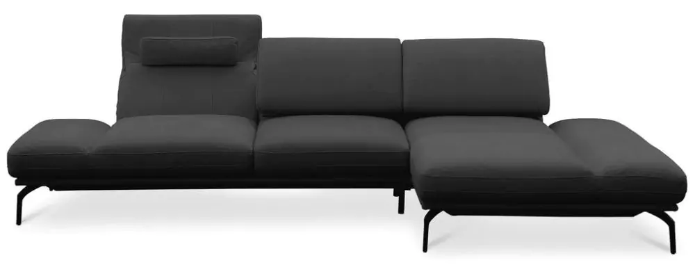 Кожаный диван с оттоманкой Рузвельт дизайн 5