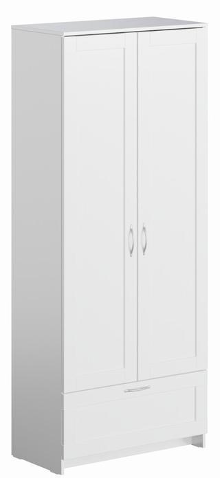 Шкаф для одежды Сириус 2-х дверный с ящиком дизайн 1