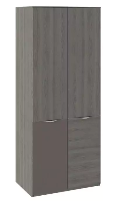Шкаф распашной двухдверный комбинированный правый Либерти