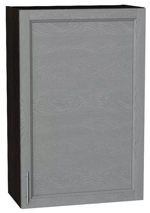 Шкаф верхний с 1-ой дверцей Сканди 920х600 Grey Softwood/Венге
