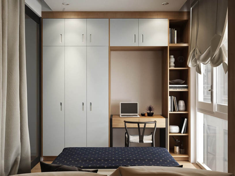 Дизайн спальни 12 м²