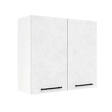 Шкаф верхний ШВ 800 Нувель (бетон белый) 