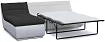 Модульный диван Релакс Монреаль, Черный