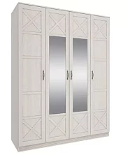 Шкаф 4-дверный с зеркалом Лозанна 