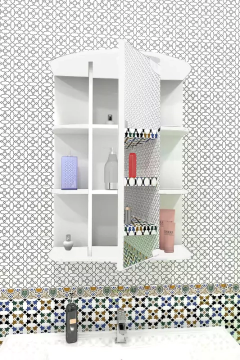 ф156 Шкафчик для ванной Мебелеф-1 Дизайн 3