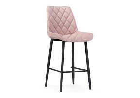 Барный стул Баодин К Б/К розовый / черный 