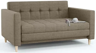 Диван Квадро Еврокнижка Бежевый