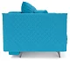 ф50а Прямой диван Вашингтон (Синий) 2