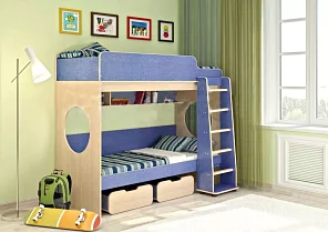 Детская двухъярусная кровать Легенда 7 Кровати без механизма 