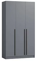 Шкаф 3-х створчатый Бастион 1.5 м № 2 (графит)