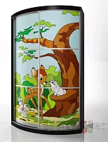 Радиусный шкаф купе Мебелеф-3