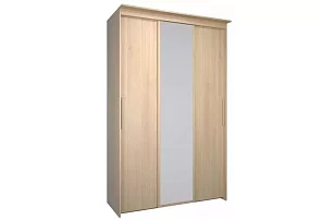 Шкаф-купе Эконом Миллениум 1468х2400х573 1 зеркало светлый роникон