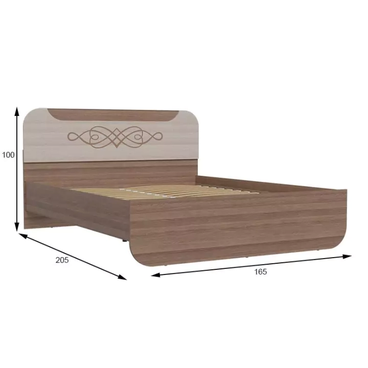 ф54/гранд Спальня Пальмира дизайн 1 кровать размеры