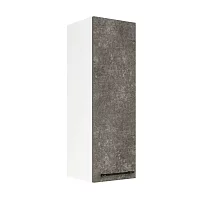 Шкаф верхний (премьер) ШВ 300Н Нувель (бетон коричневый) 