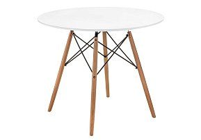 Стол Table 90 white / wood 