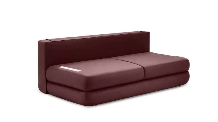 ф136 Кожаный прямой диван Титан дизайн 7 6