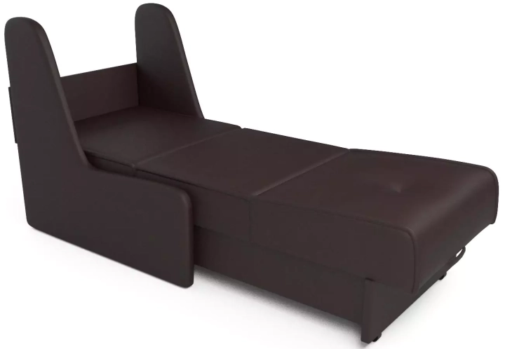 ф50 Кресло-кровать Аккорд №2 (экокожа шоколад)