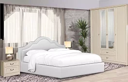 Кровать Афина Подъемный Белый