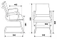 ф122 Кресло Бюрократ Ch-993-Low-V дизайн74