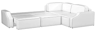 Модульный диван Триумф Лонг Слайд Еврокнижка Белый