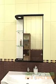 Шкафчик для ванной Мебелеф-2 Черный 