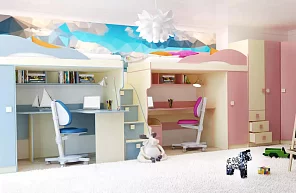 Детская комната Радуга 