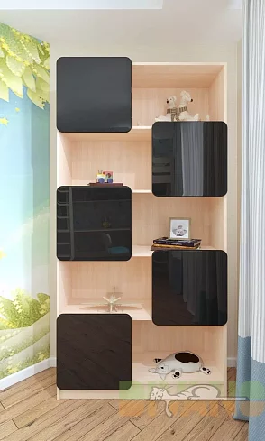 Стеллаж Мебелеф-1, Белый